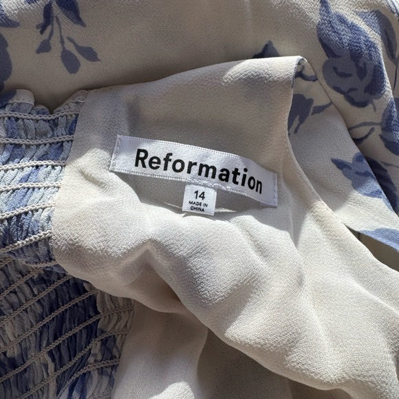 Reformation NWT Twilight Dress in Lucerne Floral Sz 14 - Picture 8 of 15